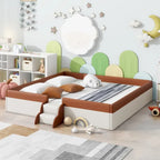 Fauteuil d'appoint contemporain en tissu avec coussin de dossier mobile