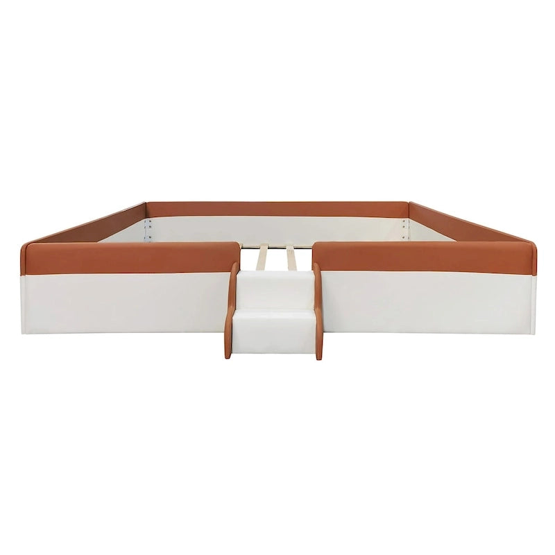 Fauteuil d'appoint contemporain en tissu avec coussin de dossier mobile