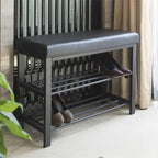 Étagère à chaussures d'entrée - 12,5P x 32L x 19,7H